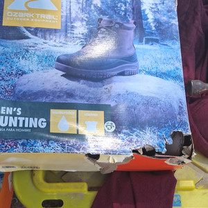 Ozark Trail Men's Waterproof Leather Hunting Boots Brown US Size 8 Medium