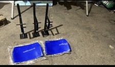 Everton Stadium Seat Parts 3 Legs. Plus seatbacks Goodison