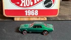 1968 Redline Hot Wheel Custom Cougar in Green