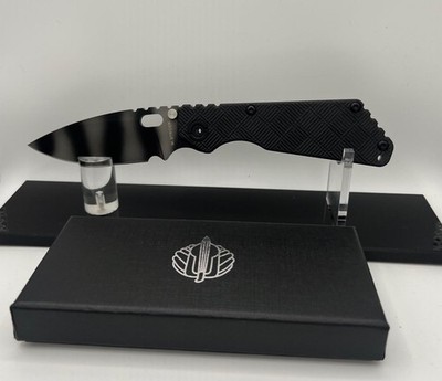 *NIB*STRIDER KNIVES SNG TIGER STRIPE''3.50'' DROP POINT BLADE*BLACK/TIGER STRIPE*