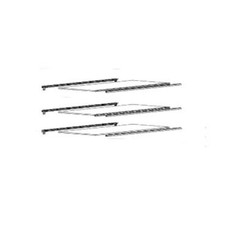 Blomberg 4944080400 Glass Shelf Assy 1/4" Tempered Glass Replacement Part