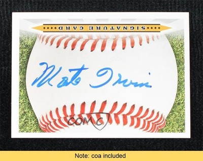 JSA Certified Authenticated Monte Irvin COA Auto HOF 0q3