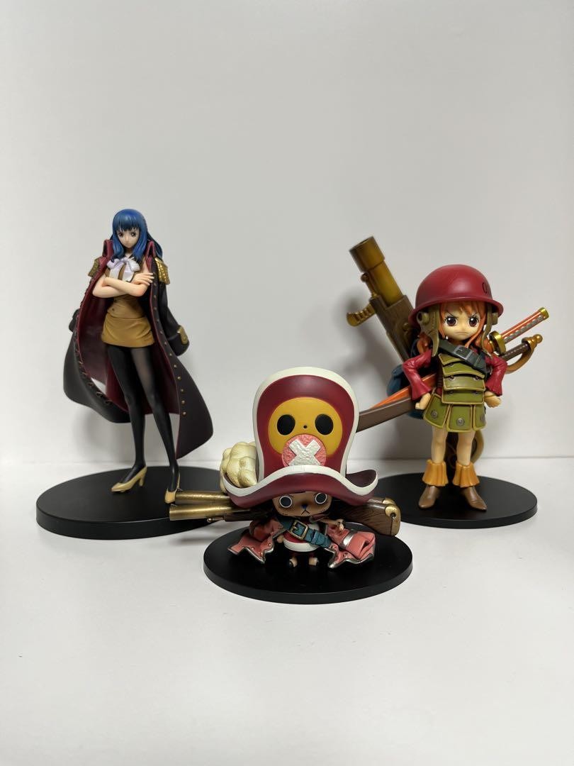 One Piece DXF Film Z Figure Set Nami Chopper Ain Grandline
