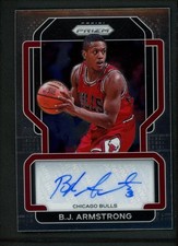 2021-22 B J Armstrong Auto Panini Prizm Autographs