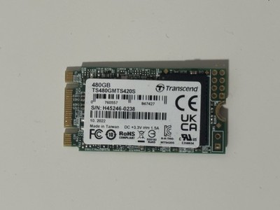 Transcend 420S 480 GB M.2 SATA SSD 2242 M.2 SATA 6 Gb/s