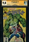 AMAZING SPIDER-MAN #382 CGC 9.8 SS SIGNED/SKETCHED MARK BAGLEY! HULK/DOC SAMSON!