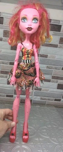 Monster High 2014 Gooliope Jellington Freak Du Chic Doll Frightfully Tall 17" 