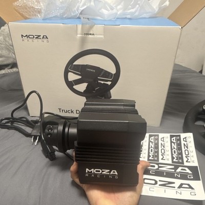 NEW MOZA R5 Direct Drive Base + MOZA Truck Wheel Clamp - Tested & Working