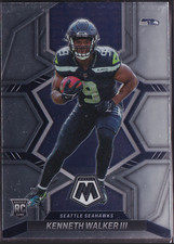 2022 Panini Mosaic #308 Kenneth Walker III RC