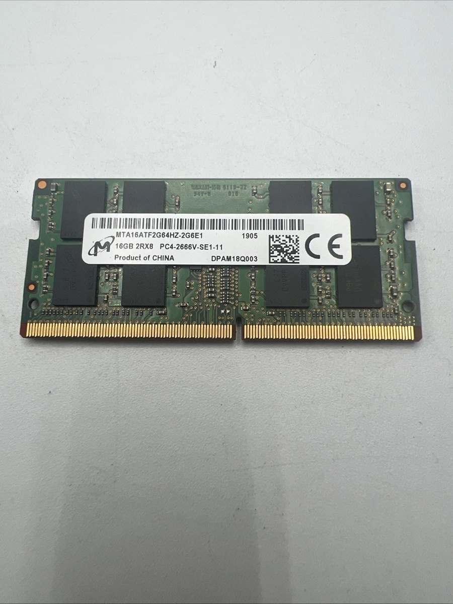 SO-DIMM PC4-21300 (DDR4-2666) Bus Speed DDR4 SDRAM Memory (RAM