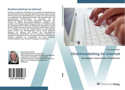 Direktmarketing im Internet Eike Johanna Böker