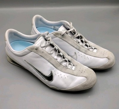 Nike The Rival Shox Vintage 2000 Y2K Women's Sz 9.5 Sneakers White Silver 