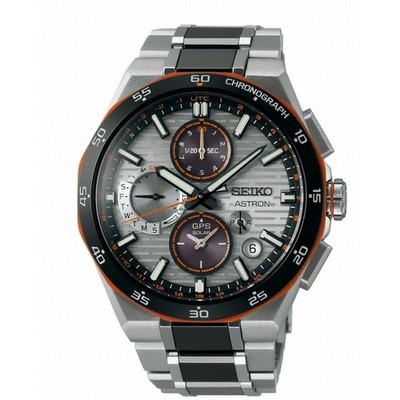 SEIKO Astron Nexter SBXC183 Silver Solar GPS Radio Unisex Watch New in Box