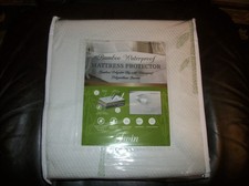 BAMBOO TWIN MATTRESS PROTECTOR WATERPROOF NEW IN PACKAGE
