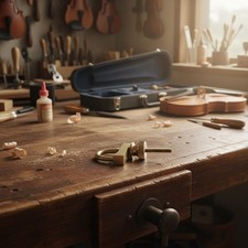 F-Design Clamp Precision Made Violin Crack Clamp Adjustable for Luthiers