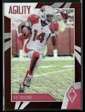 2018 Panini Phoenix #5 J.J. Nelson Agility Red #/299