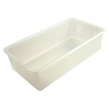 Dynalon 410545 Stack & Nest Storage Tote, 3.5 Gal, 19 In L X 10-1/4 In W X