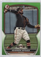 2023 Bowman Prospects Neon Green 276/399 Aeverson Arteaga #BP-60 11r0