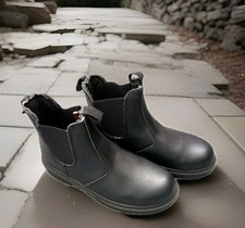Black Rock Dealer Safety Boots Brown UK 7 Steel Toe Cap Workwear Builders Shoes