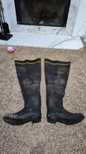 Lacrosse waders rubber boot black size 12 hunting fishing work construction