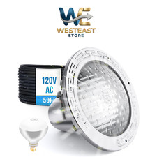 120v 10-inch Waterproof Pool Light For Inground Pools Ip68 Rated Includes 2 X 120v 10-inch Waterproof Pool Light For Inground Pools Ip68 Rated Includes 2 X