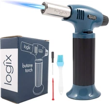 20910 Butane Torch Lighter, Kitchen Torch for Caramelizing, Searing, Refillable 