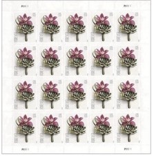   Contemporary Boutonniere  1st Class Postage 20/block