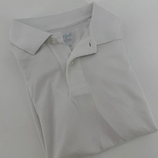 Cat and Jack Boys School Uniform Short Sleeve Polo Shirt White XL