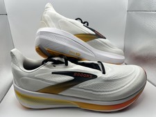 Brooks Revel 9 Running Shoes Gray/White/Orange 110499 12 Men  s / 13.5 Women  s