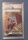 #221 Patrick Mahomes II 2021 Panini Mosaic - Prizm Reactive Orange PSA 10