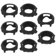 8 Pcs Watch Bumper Case Screen Protector for Scratch Proof Cover