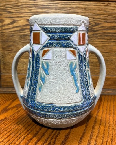 Roseville Pottery Mostique 8" Vase Mint! Great Example!