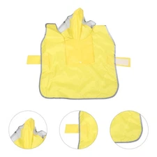  Raincoat for Dog Adjustable Pet Water Proof Clothes Coats Waterproof