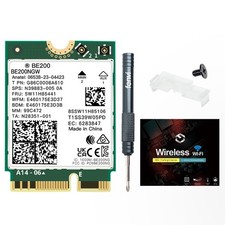 Intel WiFi 7 BE200NGW M.2 NGFF BT5.4 Tri-band 8774Mbps Wireless Network Adapter