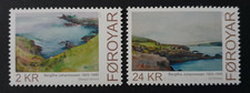 2011 FAROE ISLANDS FOROYAR DENMARK ART PAINTINGS BERGITHE JOHANNESSEN VF MNH