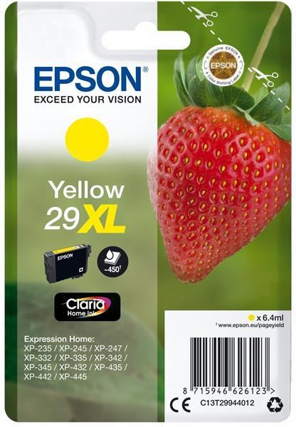 Original Druckerpatrone Xl Epson T2994 Gelb Erdbeere Expression Home XP-235-image