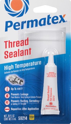 Permatex High Temperature Thread Sealant - 6 mL - Misc.