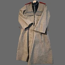 New Cossack Officer Reproduction Russian WW1 1914 Uniform Gray Cossack Men Coat