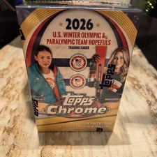 2026 Topps Chrome Winter Olympic & Paralympic Team Hopefuls Blaster Box
