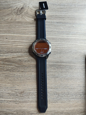 Diesel Wristwatch Digital Rubber Brw Blk Dz-1893 WORKING