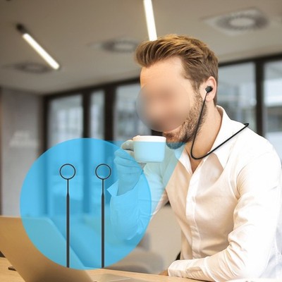 39cm Anti Rutsch Halskabel für Pixel Buds Pro2 Essential Audio Zubehör