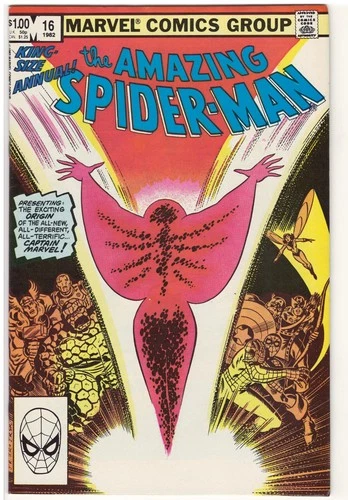 Amazing Spider-Man Annual 16 (VF+) 1982 Marvel Comics "Who's That Lady?"