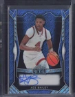 2025 Leaf Metal Shimmer Blue Ace Bailey 34/35 Auto Autograph
