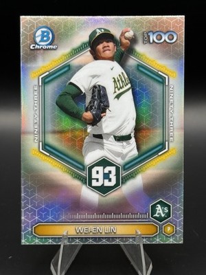2026 Bowman Scout s Top 100 Wei-En Lin BTP-93