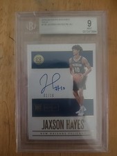 2019-20 Panini Encased - Rookie Endorsements Jaxson Hayes Gold 1/10 BGS 9 #106