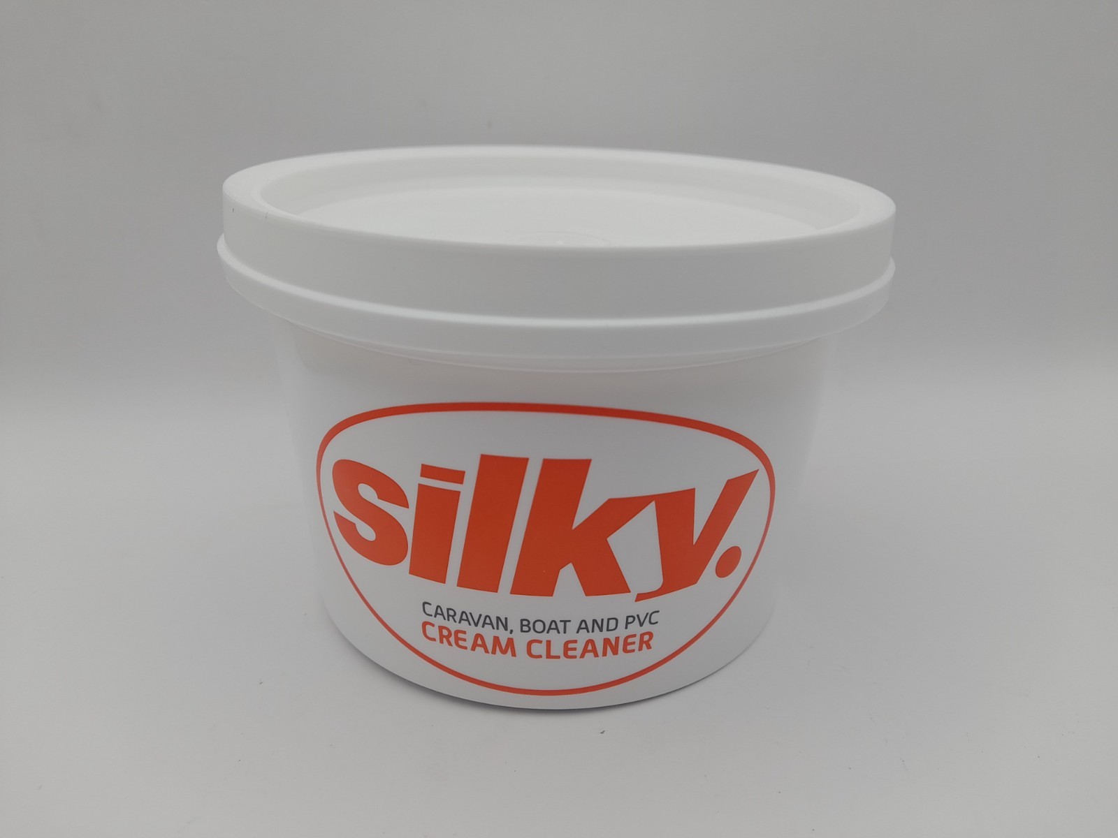 SILKY Cream Cleaner Caravan Motorhome Boat Non Abrasive PVC Black Streak Remover