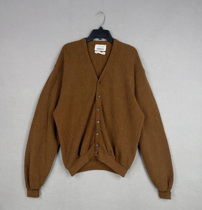 トップス 70s ROBERT BRUCE alpaca cardigan Vintage 60s 70s Arnold Palmer Robert Bruce Alpaca Wool Knit