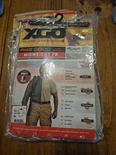 XGO Mens Phase 2 Performance Base Layer S/S Desert Tan Flame Resistant Large