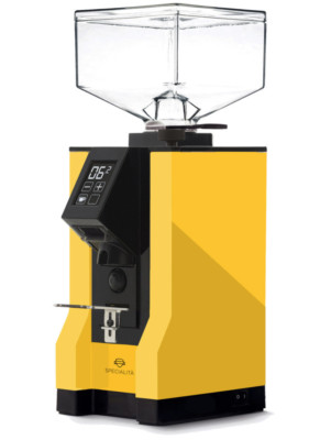 Eureka New Mignon SPECIALITA Espressomühle 55mm Mahlwerk * Gelb schwarz 15BL
