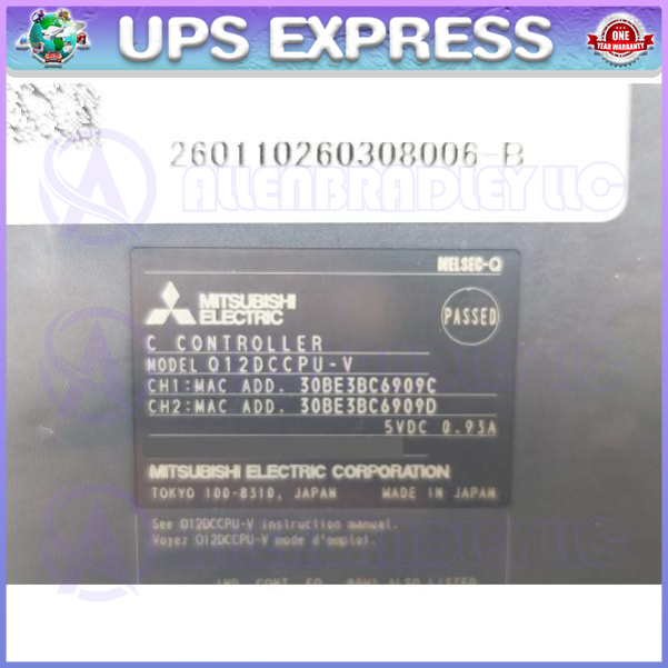 Q12DCCPU-V Mitsubishi PLC CPU Module Q12DCCPU-V ZGB1 | eBay